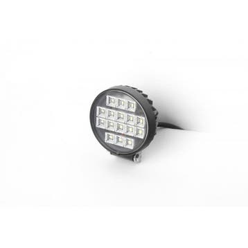 LED SPOT - 16 LED - 16W - Ingebouwde schakelaar - Rond, Ophalen of Verzenden