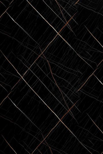 PVC wandpaneel 280x122 Black Scratched Marble, Nieuw