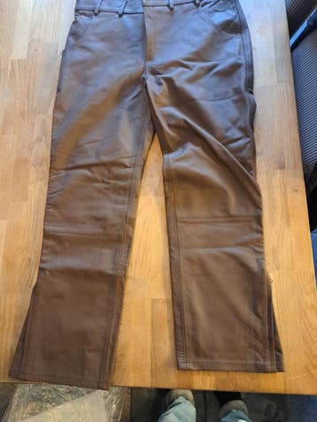 Leren broek (Broeken, Kleding), Ophalen of Verzenden, Nieuw