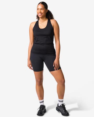 HEMA Damesbikershort kort zwart van €22.99 voor €12 sale, Verzenden, Nieuw