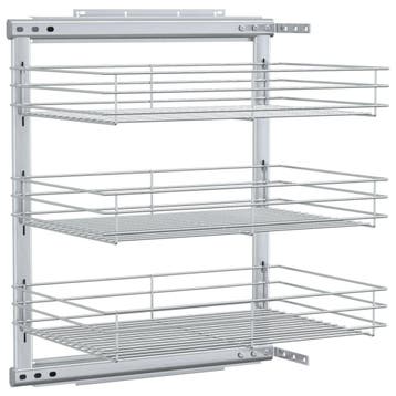 Uittrekbare Draadmand 3-laags - Retourdeal 56% Korting, Minder dan 50 cm, Ophalen of Verzenden, Zo goed als nieuw, Minder dan 100 cm
