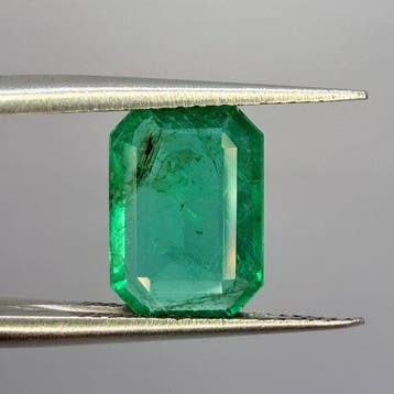 Zonder minimumprijs - 1 pcs Groen Smaragd - 2.11 ct -, Nieuw