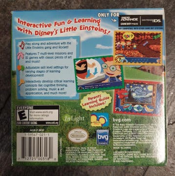 Disneys Little einsteins(Gameboy Advance tweedehands game), Ophalen of Verzenden, Zo goed als nieuw