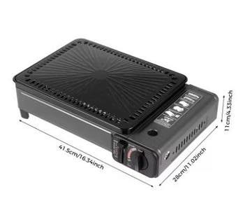 Draagbare Gas BBQ Grill Butaan met Koffer Outdoor Camping, Verzenden, Nieuw