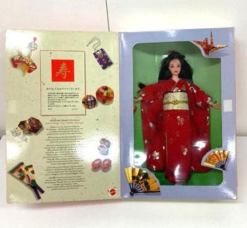 Mattel - Barbiepop 1995 Japanese Happy New Year Barbie Doll