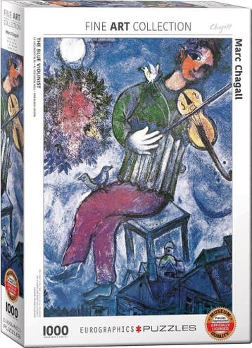 Marc Chagall - The Blue Violinist Puzzel (1000 stukjes) |, Verzenden, Nieuw