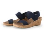 Skechers Sandalen in maat 38 Blauw, Skechers, Sandalen of Muiltjes, Zo goed als nieuw, Verzenden