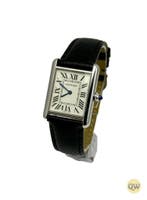 Cartier Tank Must Large, Ophalen of Verzenden, Zo goed als nieuw, Polshorloge