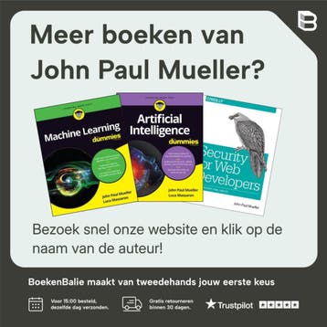 Programmeren met Python voor Dummies / Voor Dummies, Boeken, Verzenden, Gelezen, John Paul Mueller