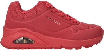 Skechers Uno - Stand On Air Meisjes Sneakers - Rood - Maat 2, Verzenden, Nieuw