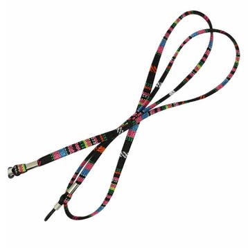 Fako Bijoux - Brillenkoord - Inka - 70cm - Zwart, Verzenden, Nieuw