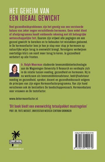 De hormoonfactor 9789079142279 Ralph Moorman, Boeken, Verzenden, Zo goed als nieuw, Ralph Moorman
