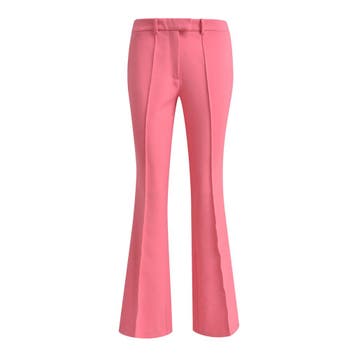 Milano Italy • roze flared pantalon • 36, Verzenden, Roze, Maat 36 (S), Milano Italy