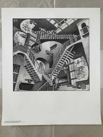 M.C. Escher - Relativity