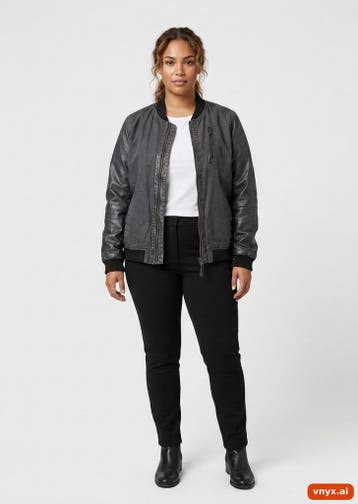 CAST IRON Leren jassen Dames maat L Grijs Vintage, Kleding | Dames, Ophalen of Verzenden, Nieuw
