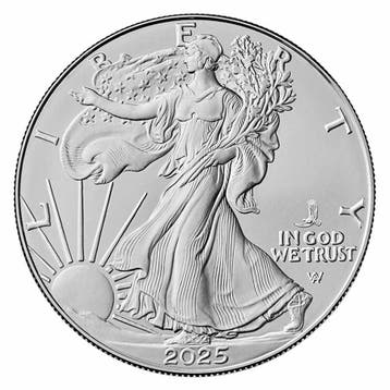 American Eagle 1 oz 2025 privy mark (500.000 oplage), Verzenden, Midden-Amerika, Losse munt, Zilver