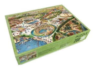 Puzzel (200 stukjes): Boek Nederland, Charlotte Dematons,, Ophalen of Verzenden, Nieuw