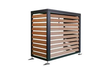 Ombouw warmtepomp Houtlook | Gegalvaniseerd Staal | OP=OP, Ophalen of Verzenden, Nieuw