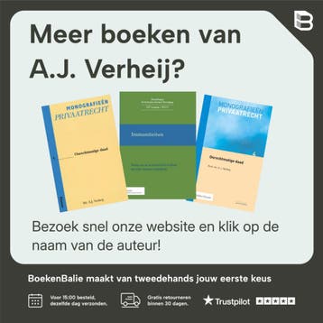 Onrechtmatige daad / Monografieen Privaatrecht / 4, Verzenden, Gelezen, A.J. Verheij
