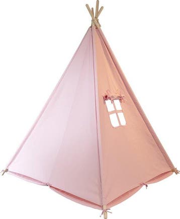 2dekans | Sunny Alba Tipi Tent Pastel Roze - Wigwam, Ophalen of Verzenden, Zo goed als nieuw