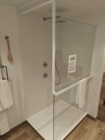 Design Inloopdouche 120cm mat wit met handdoekhouder - 0005, Ophalen, Nieuw, Glas, Douche