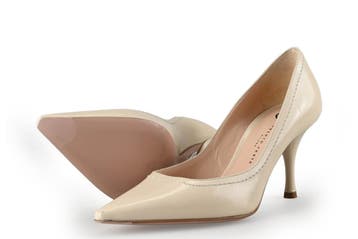 Roberto Festa Pumps in maat 37 Wit, Pumps, Verzenden, Wit, Zo goed als nieuw