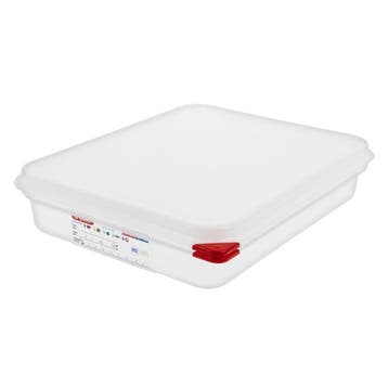 Araven GN 1/2 voedseldoos met deksel 4L (4 stuks), Verzenden, Nieuw