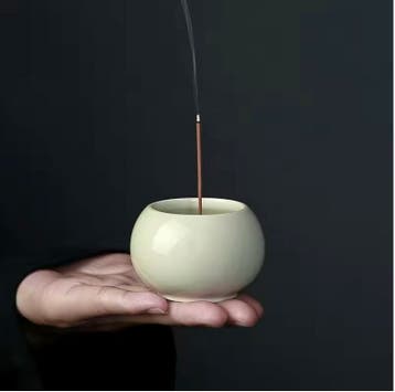 Keramische Wierookhouder – Incense Brander Meditatie Thee, Verzenden, Nieuw