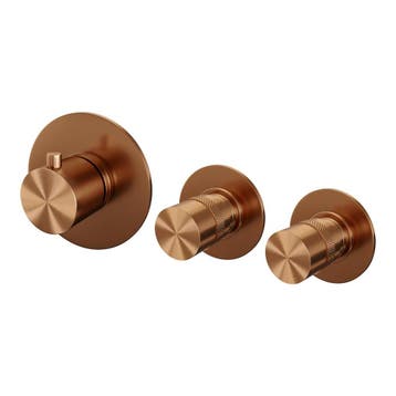 Brauer Copper Edition - Inbouwthermostaat en -, Ophalen of Verzenden, Nieuw