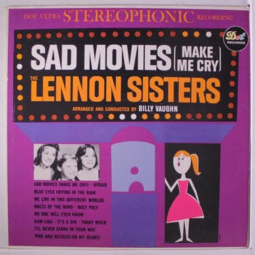 LP gebruikt - The Lennon Sisters - Sad Movies Make Me Cry, Verzenden, Zo goed als nieuw, Overige formaten