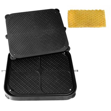 GGM Gastro | Platen voor tartelette-machine TMPIC - vorm: 4x, Verzenden, Nieuw in verpakking