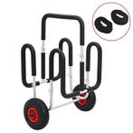 vidaXL SUP trolley voor surfplank 45 kg aluminium, Verzenden, Nieuw