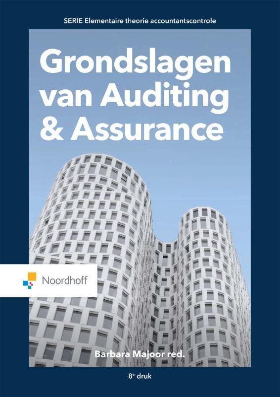 Grondslagen van auditing en assurance, 9789001903190, Boeken, Studieboeken en Cursussen, Zo goed als nieuw, HBO, Verzenden