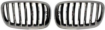 Grill BMW X5 Type E70 bj. 07-10 Chroom/Zwart, Ophalen of Verzenden, Nieuw