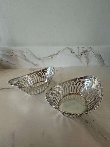 Gerardus Schoorl - Eetservies (2) - .935 zilver - Zilveren