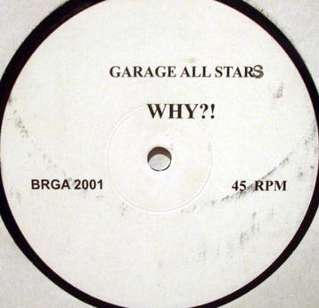 12 inch gebruikt - Garage All Stars - Why?!, Verzenden, Zo goed als nieuw, 12 inch, Overige genres