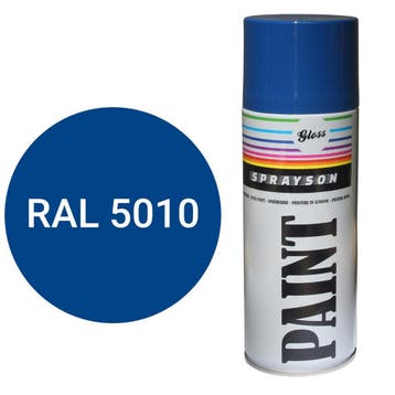 Sprayson Hoogglans blauwe spuitlak - veelzijdig - 400 ml, Ophalen of Verzenden, Nieuw, Overige typen