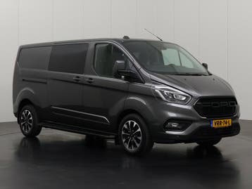 Ford Transit Custom 2.0TDCI L170PK Automaat Lang Limited Dub, Automaat, Stof, Gebruikt, Euro 6
