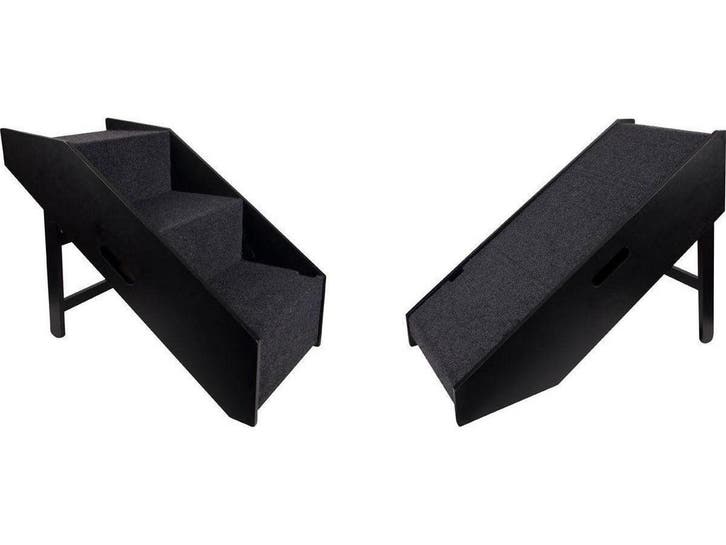 Flamingo Pino - Hondenloopplank & trapje - 2-in-1 opvouwbaar, Huis en Inrichting, Overige Huis en Inrichting, Zo goed als nieuw