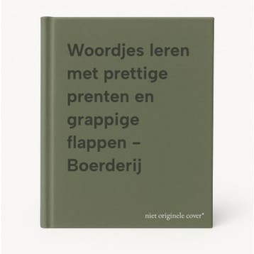 Woordjes leren met prettige prenten en grappige flappen -, Verzenden, Zo goed als nieuw