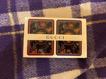 Gucci - 2 Box - Gucci carte da gioco, Nieuw