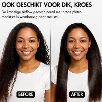 2dekans | Sansbeauté® Sanstraight Stijltang Wet-to-Dry met, Ophalen of Verzenden, Zo goed als nieuw