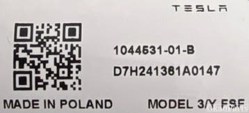 Tesla Model 3 Model Y Subframe 1044531-01-B, Ophalen, Gebruikt, Voor