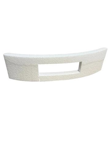 Guirlande piepschuim styropor piepschuimboog met gat 55×14, Ophalen of Verzenden, Nieuw