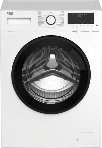Beko WTV9716XBWST - Wasmachine - 9 kg - 1400 tpm -, Ophalen of Verzenden, Nieuw, Voorlader, 85 tot 90 cm