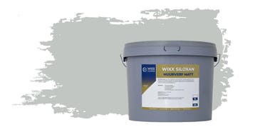 Wixx Siloxan Buitenlatex Matt RAL 7035 | Lichtgrijs 10L, Nieuw, Verf, Grijs, Verzenden