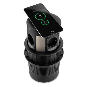 QI Power Pop Up Meeting 4 stroomingangen 2 USB A+C (Nieuw), Ophalen, Nieuw