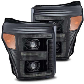 AlphaRex 11-16 Ford F-350 SD LUXX LED Proj Headlights Plank, Ophalen of Verzenden, Nieuw