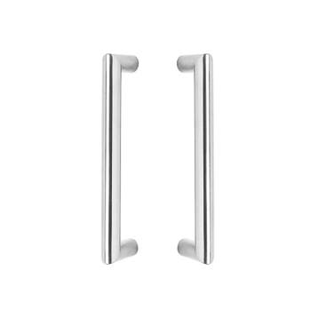 Intersteel Deurgrepen per paar recht-90° 330x80x30 HoH 300mm, Verzenden, Nieuw
