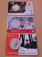 België. 2,5 Euro / 5 Euro 2019/2020 (3 coins incl. 5 Euro